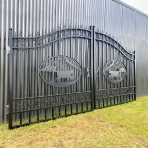 Wrought Iron Entrance Gates 20ft